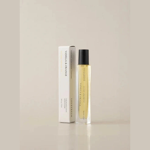 Huile parfumée naturelle vanille et orange
