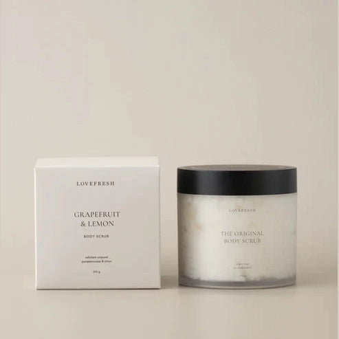 Gommage corporel pamplemousse et citron