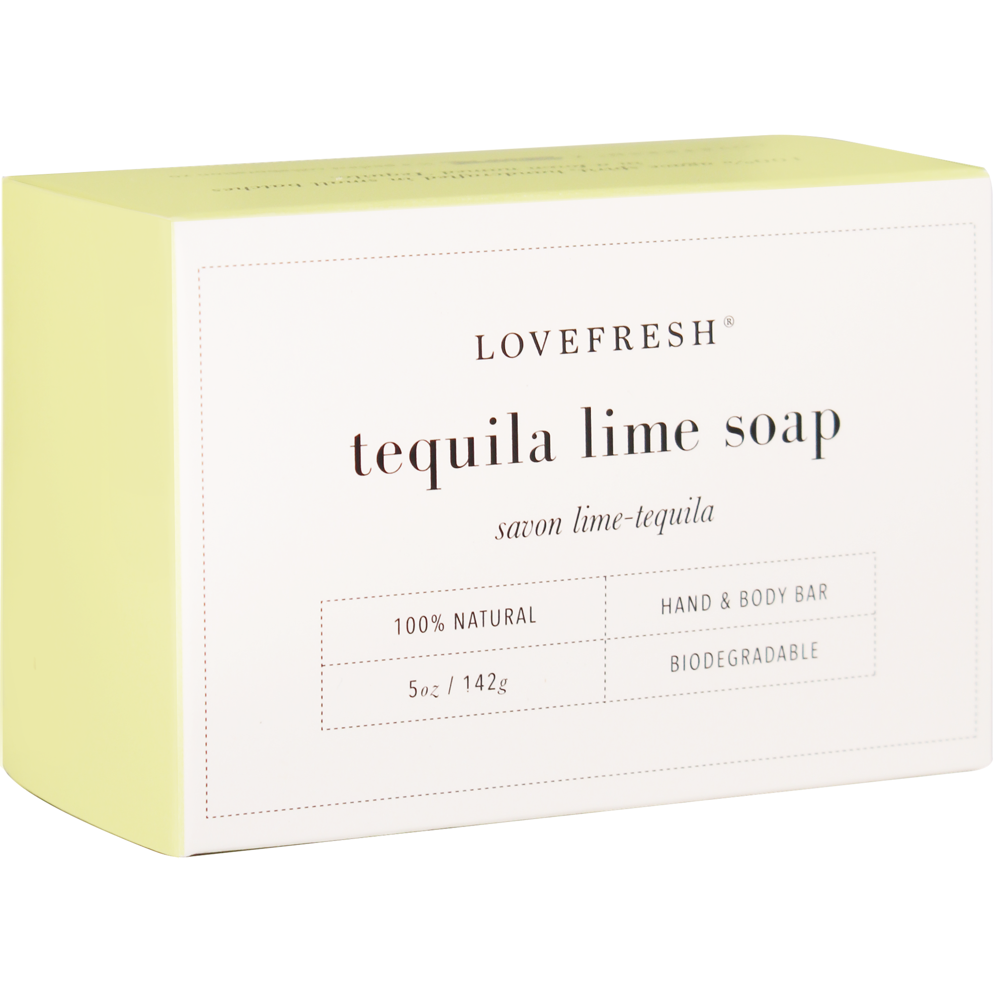 Savon tequila citron vert
