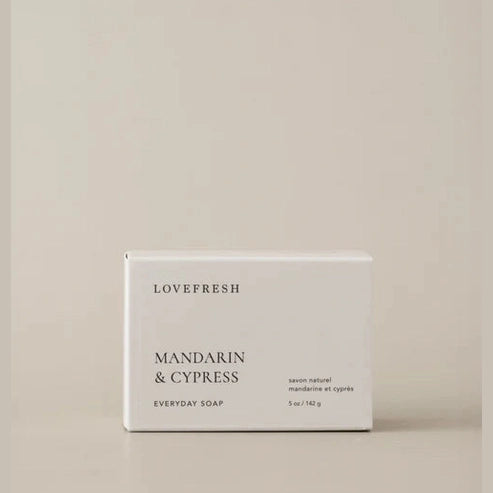 Savon quotidien Mandarine et Cyprès