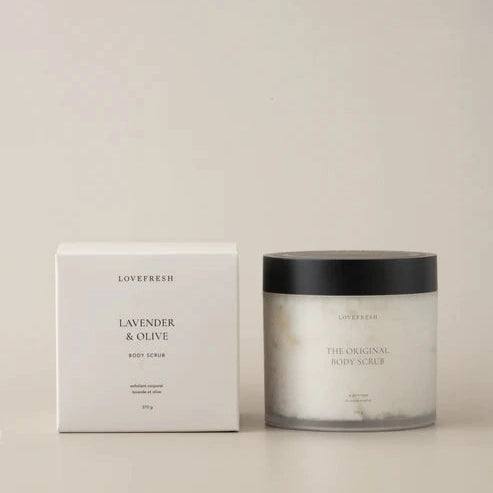 Gommage corporel Olive et Lavande