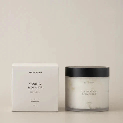 Gommage corporel vanille et orange