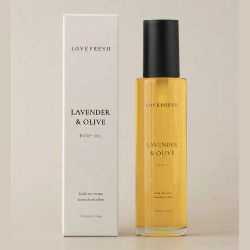 Huile corporelle lavande et olive