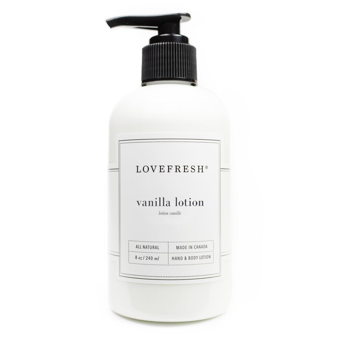 Lotion à la vanille